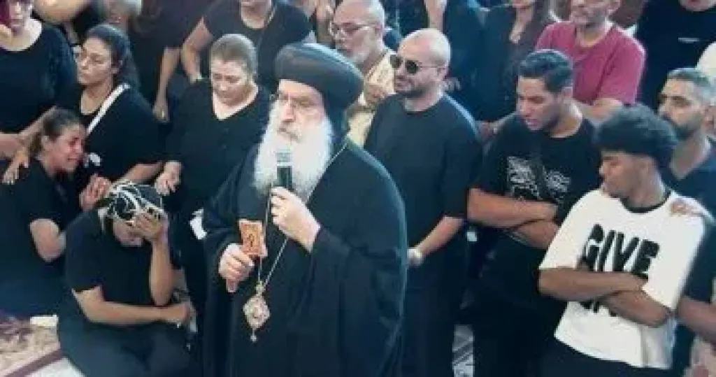 صلاة الجنازة على ضحايا التجمع الخامس
