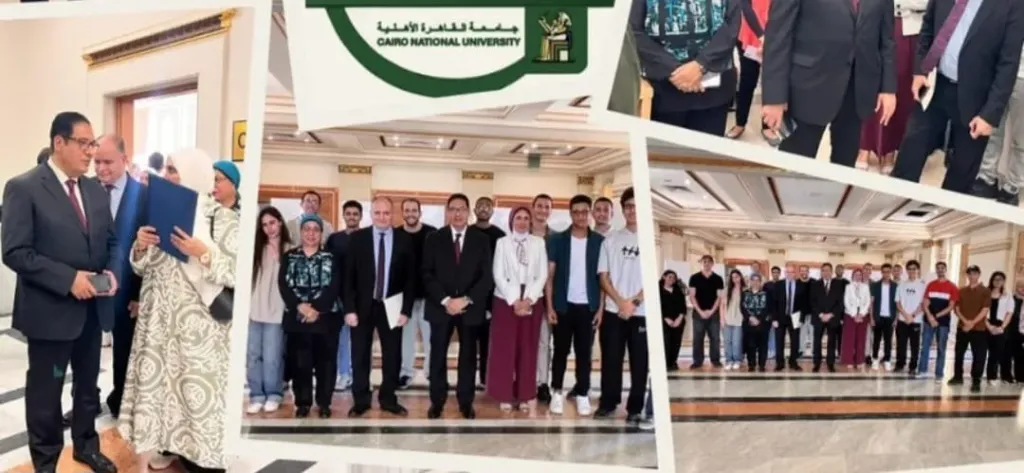 جانب من جولة رئيس جامعة القاهرة