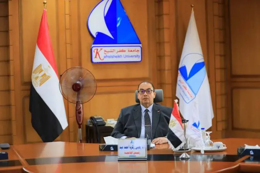 الدكتور يحيى زكريا عيد، رئيس جامعة كفر الشيخ