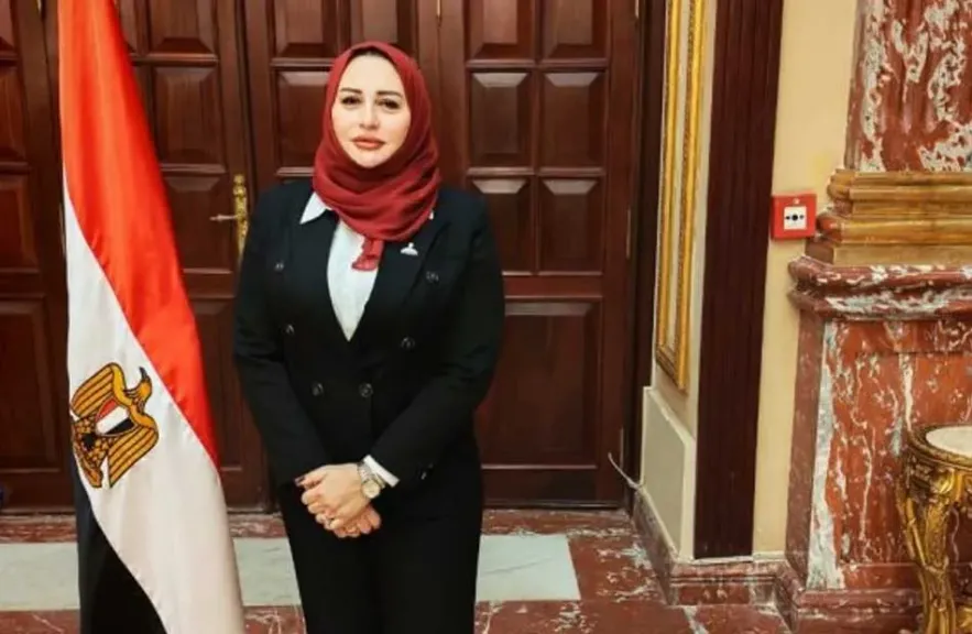 النائبة شيرين صبري، عضو مجلس الشيوخ