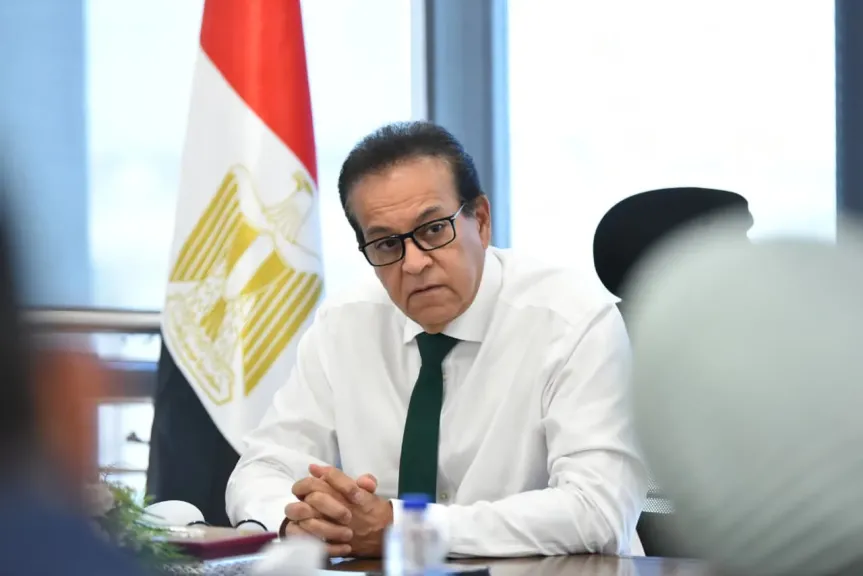 الدكتور خالد عبدالغفار وزير الصحة والسكان