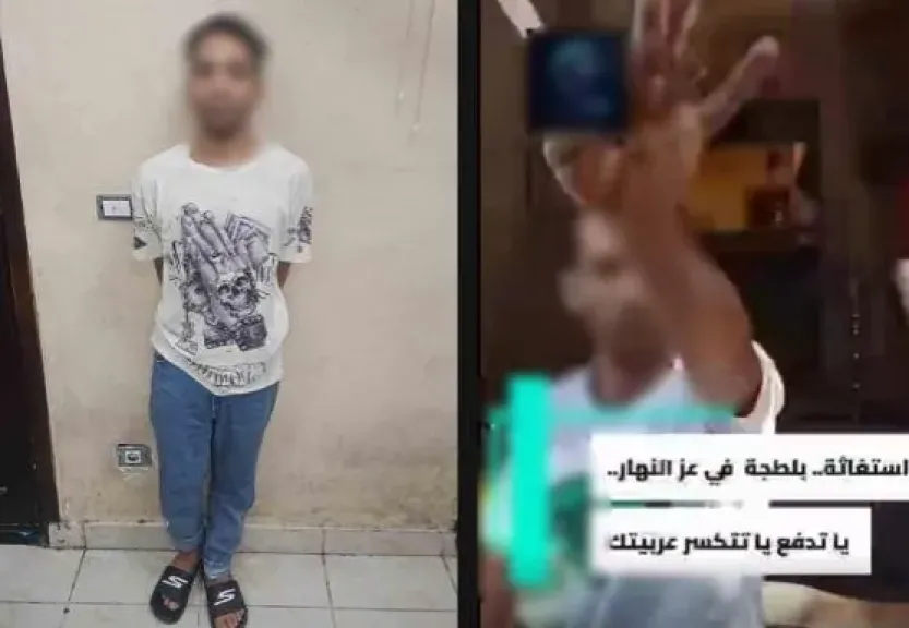 ضبط منادي سيارات للتعدي علي مواطن