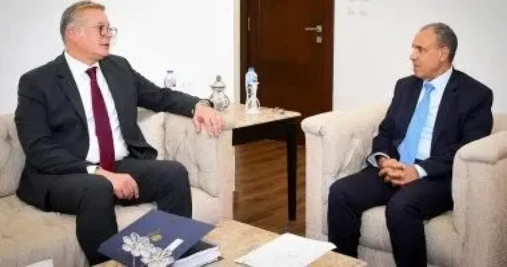 لقاء وزير الخارجية ووزير البترول والثروة المعدنية