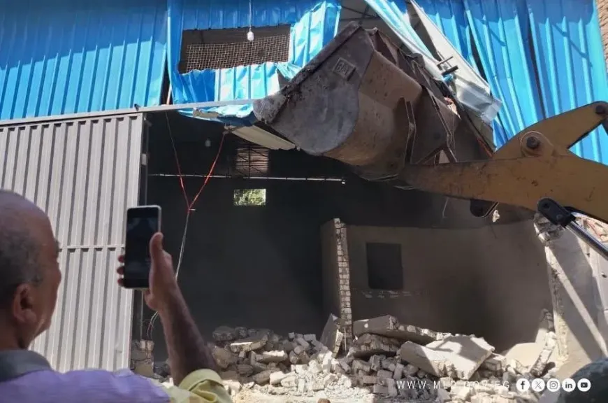 ;التنمية المحلية; تتحرك ضد مخالفات البناء بالخانكة إزالات فورية وإحالات للنيابة التنمية المحلية تتحرك ضد مخالفات البناء بالخانكة