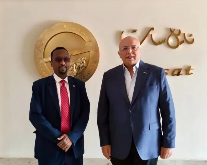 زيارة وزير الثقافة والإعلام والآثار والسياحة السوداني الشركة المصرية للأقمار الصناعية