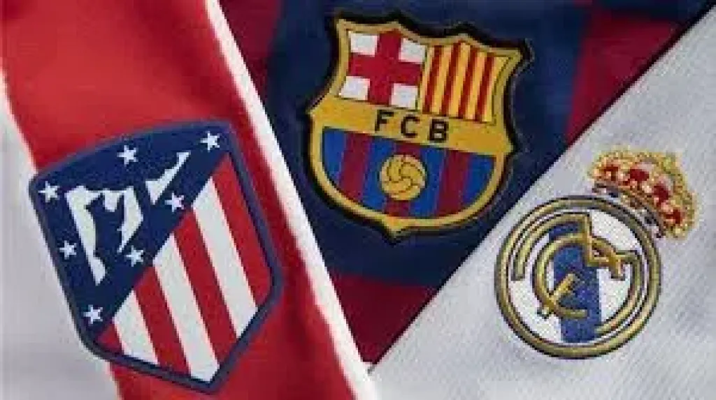 ريال مدريد وبرشلونه واتليتكو