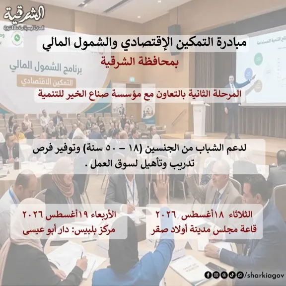 جلنب ن الاعلان عن الورش