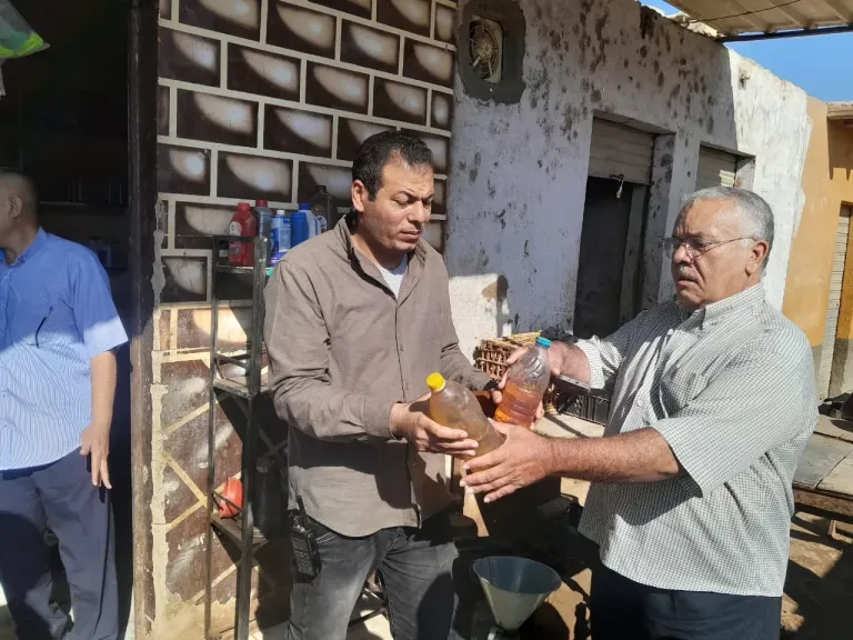 جانب من المضبوطات 