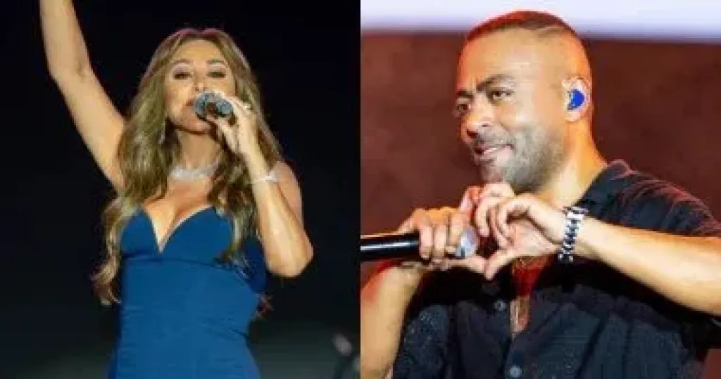   إليسا و تامر عاشور  