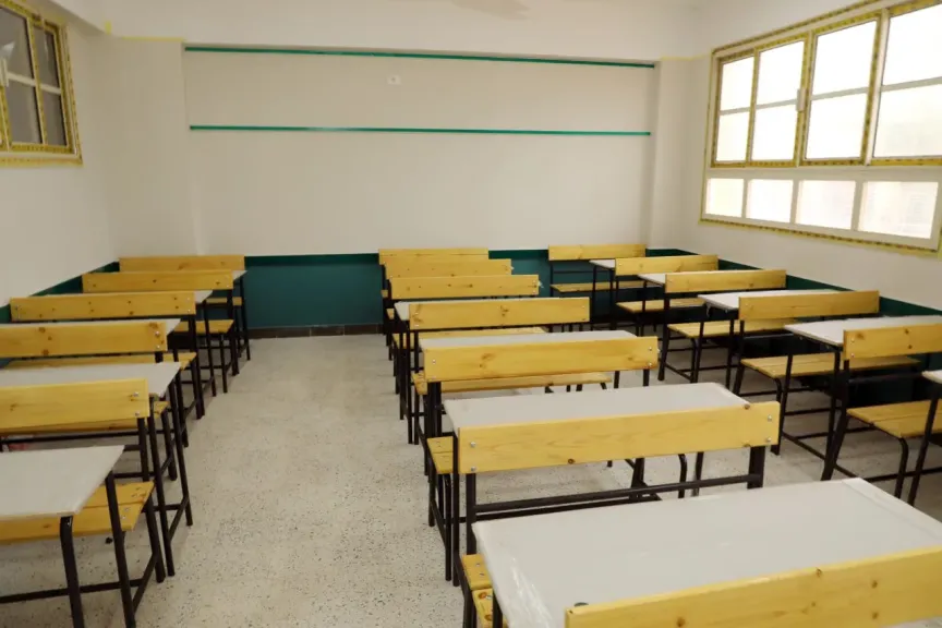 جانب من الاثاث بالدارس الجديدة 