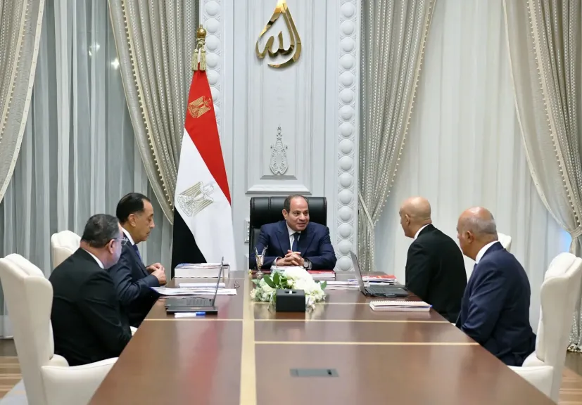 اجتماع السيد الرئيس عبد الفتاح السيسي