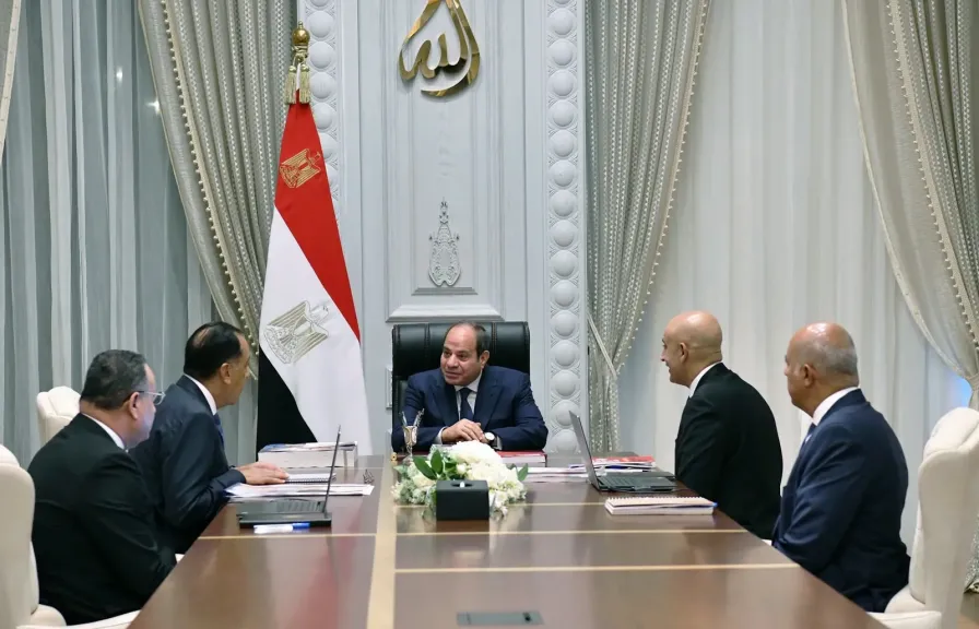اجتماع السيد الرئيس عبد الفتاح السيسي