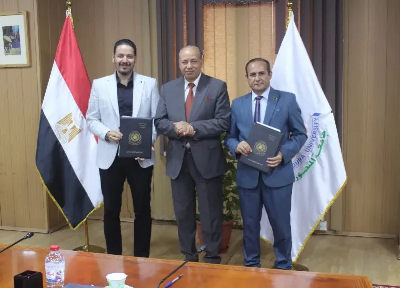 كلية الزراعة بجامعة المنصورة توقع 4 بروتوكولات تعاون لدعم التدريب والبحث العلمي
