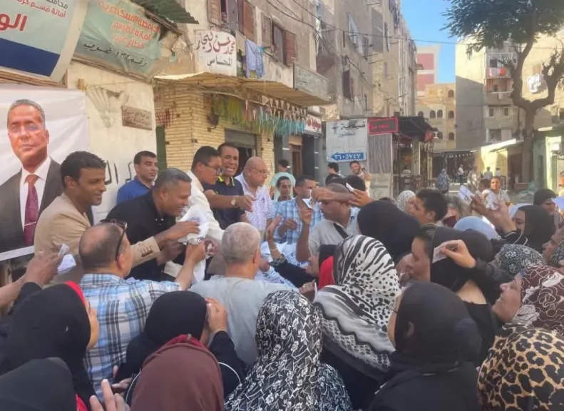  جانب  من أجواء الفرحة  -كرموز