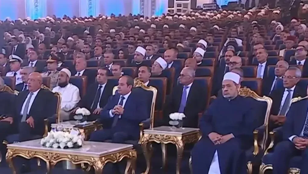 السيد الرئيس عبد الفتاح السيسي يشهد الاحتفال بذكرى المولد النبوي الشريف