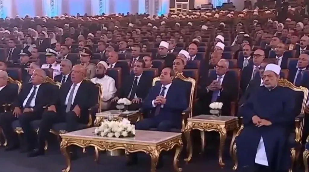 السيد الرئيس عبد الفتاح السيسي يشهد الاحتفال بذكرى المولد النبوي الشريف