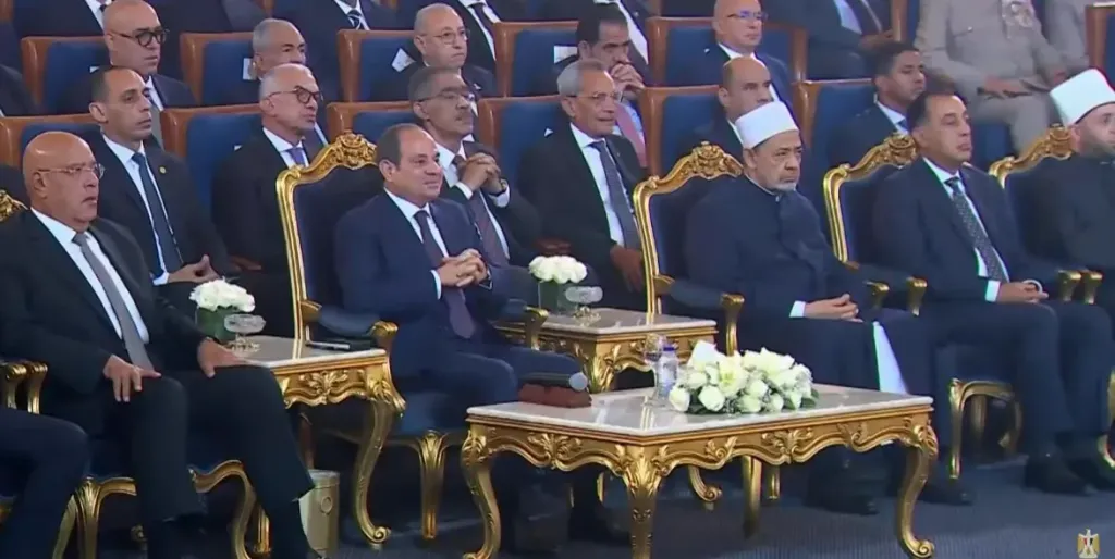 السيد الرئيس عبد الفتاح السيسي يشهد الاحتفال بذكرى المولد النبوي الشريف