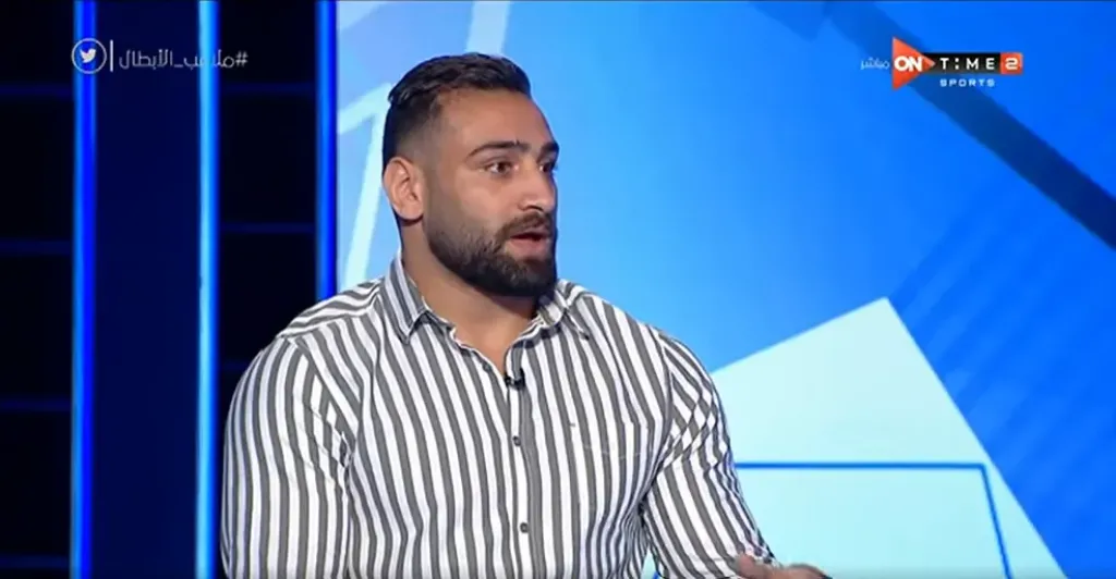 لاعب المصارعة محمد الشامي