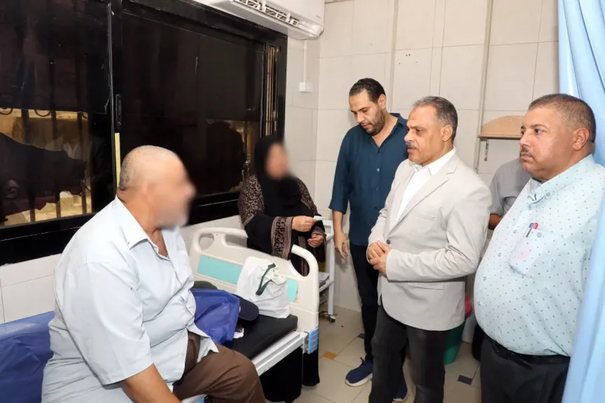 جانب من الزيارة