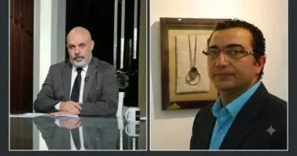 رئيس شعبة الذهب إيهاب واصف ومستشار الشعبة كرم مسعد