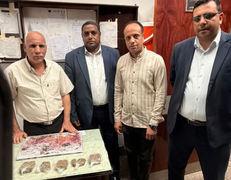 ضبط محاولة تهريب كمية من المواد المخدرة