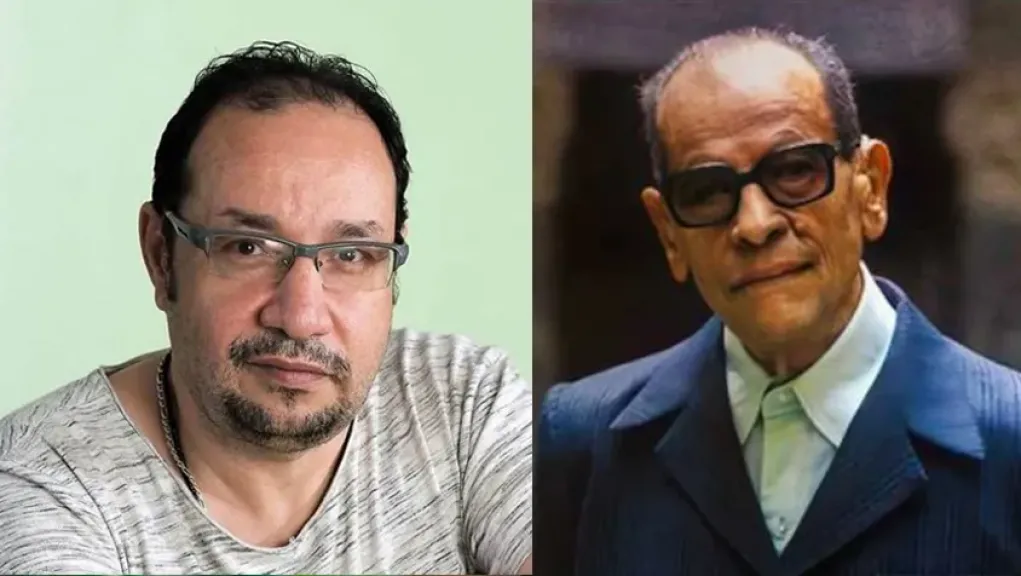 نجيب محفوظ وزين العابدين خيري