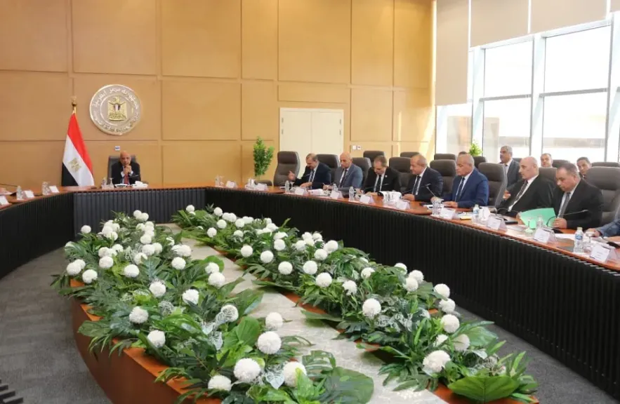 وزير الكهرباء خلال الاجتماع