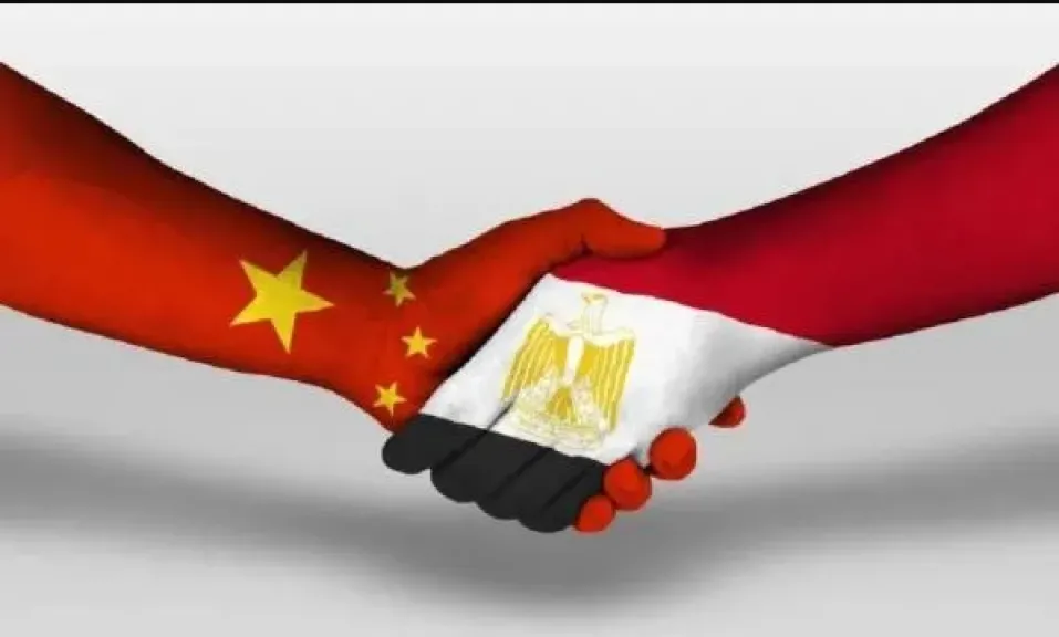 علم مصر والصين