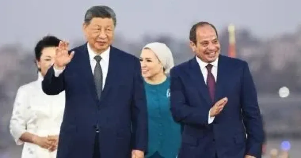 الرئيس السيسى ونظيره الصينى