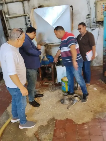 جانب من المضبوطات 