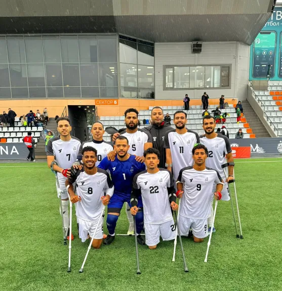 منتخب كرة القدم للساق الواحدة يتأهل لنهائى بطولة روسيا الدولية 