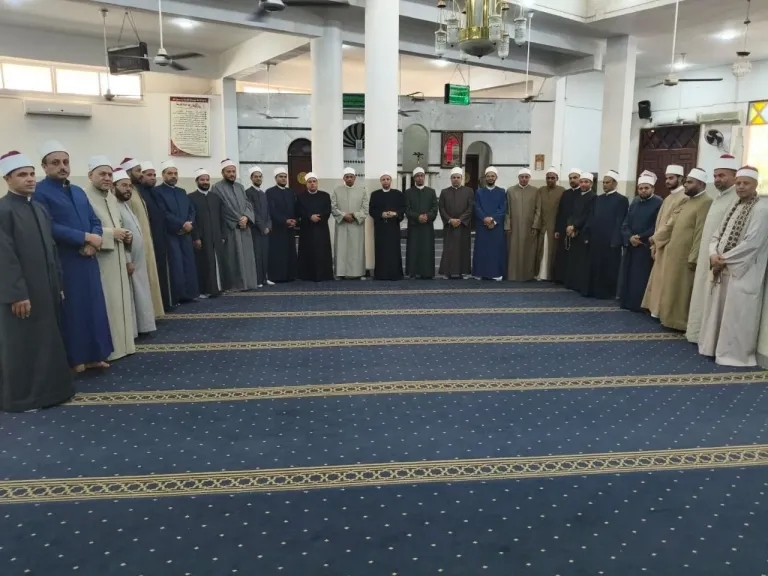 صلاة الجمعة بمسجد الفتح بالزقازيق 