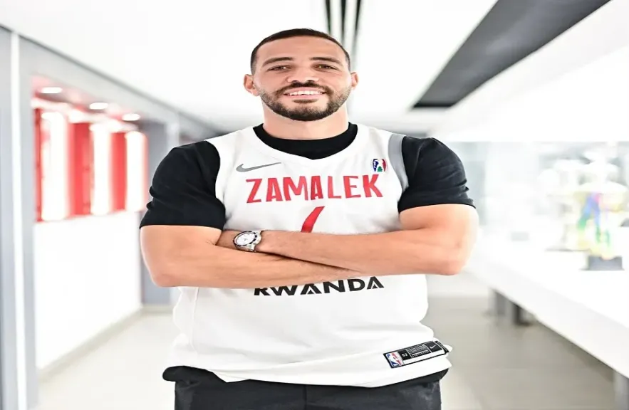  عمر هشام نجم فريق السلة بالزمالك