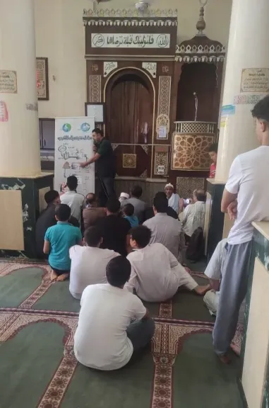 جانب من الخطباء 