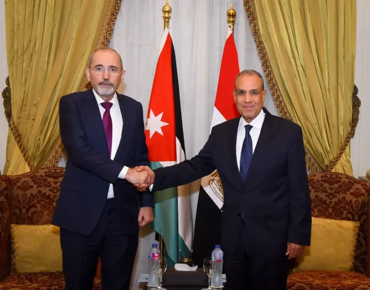 وزيرا خارجية مصر والأردن