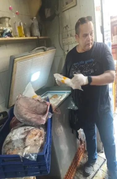 جانب من المضبوطات 
