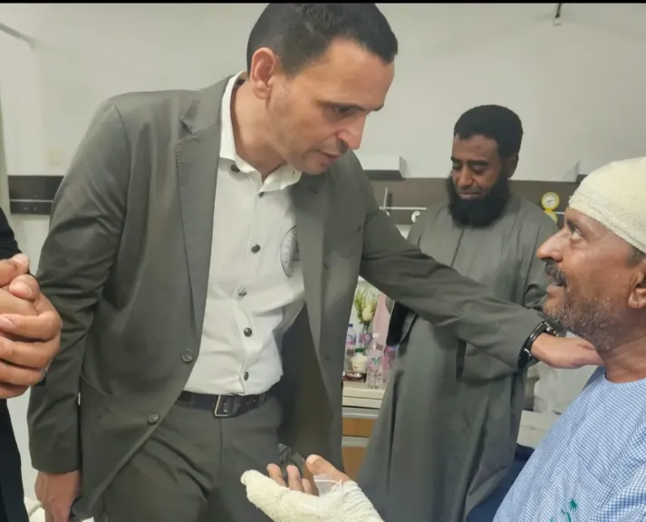 خلال الزيارة 