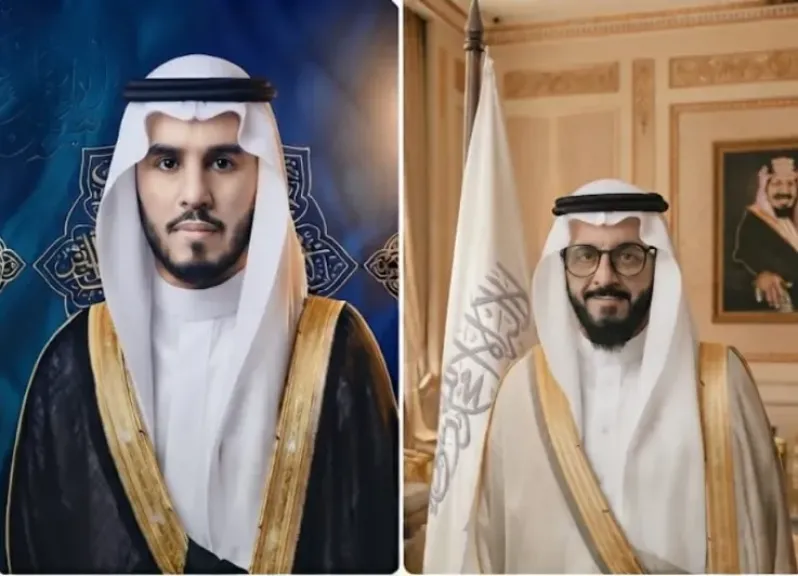 الدكتور طلال العريقي و الأستاذ عبد العزيز الموسي