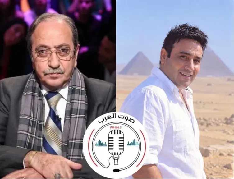 دريد لحام ومجد القاسم ضيفا «صدى المشرق والمغرب» عبر  إذاعة "صوت العرب"  