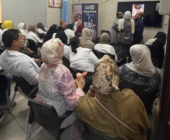 جانب من النشاط الطبى بالزقازيق