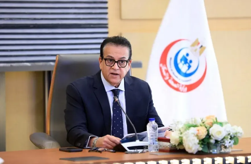 الدكتور خالد عبدالغفار وزير الصحة والسكان