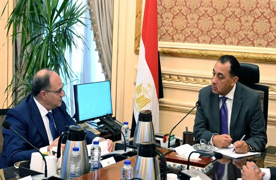 الدكتور مصطفى مدبولي، رئيس مجلس الوزراء خلال الاجتماع