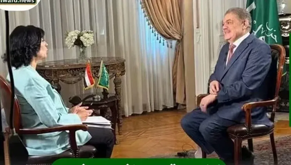 د.السيد البدوى والإعلامية رندة ابو العزم
