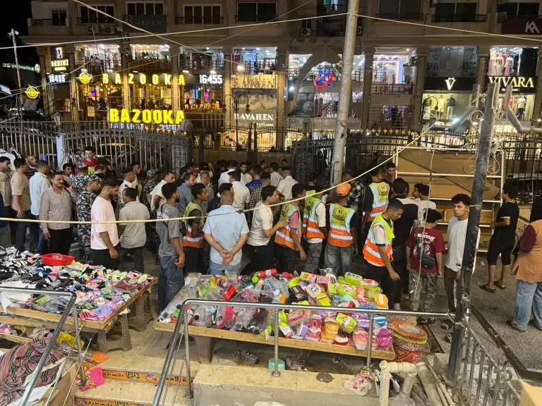 الباعة الجائلين بأكتوبر