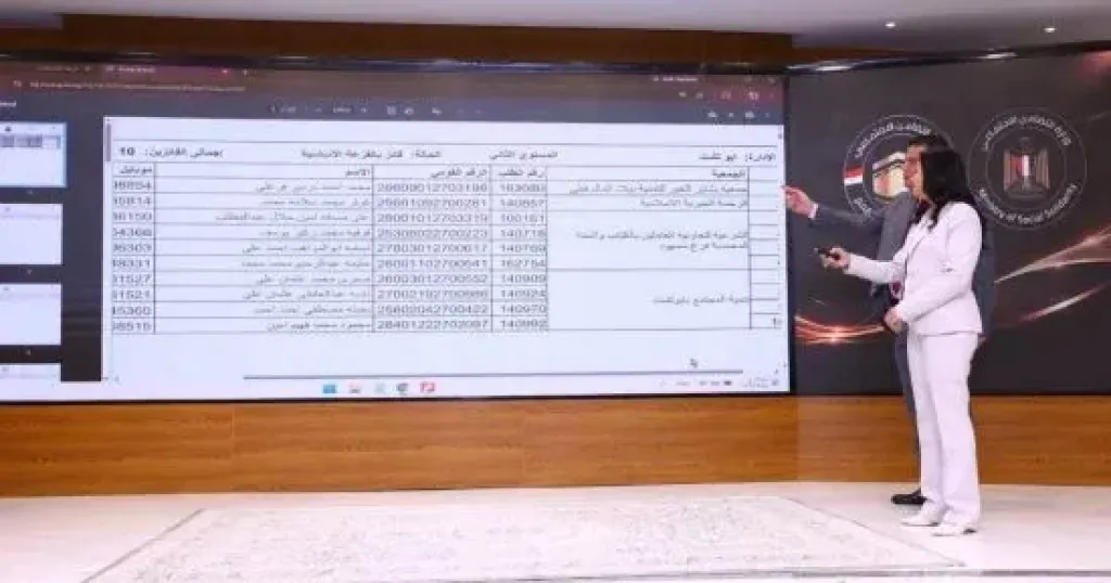 وزيرة التضامن 