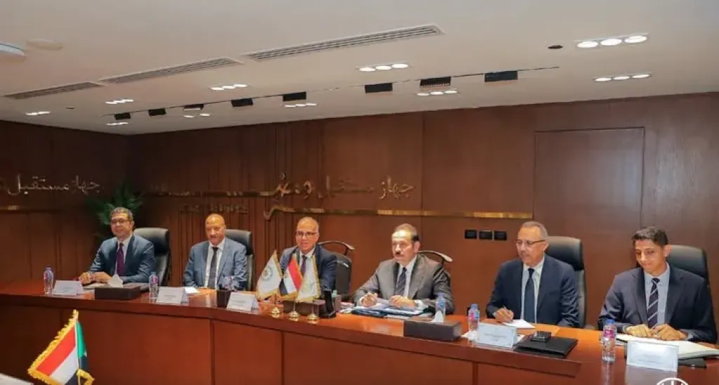 جانب من اجتماع جهاز مستقبل مصر