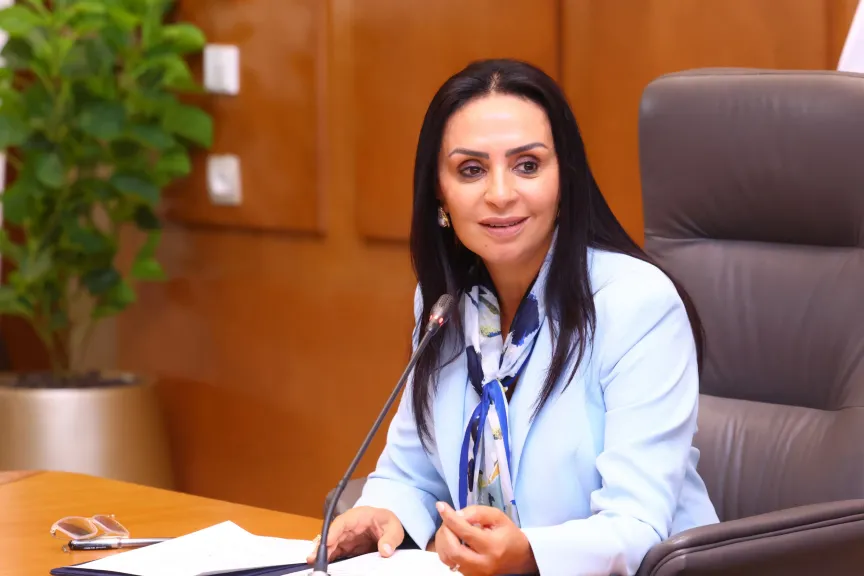 وزيرة التضامن الاجتماعي 
