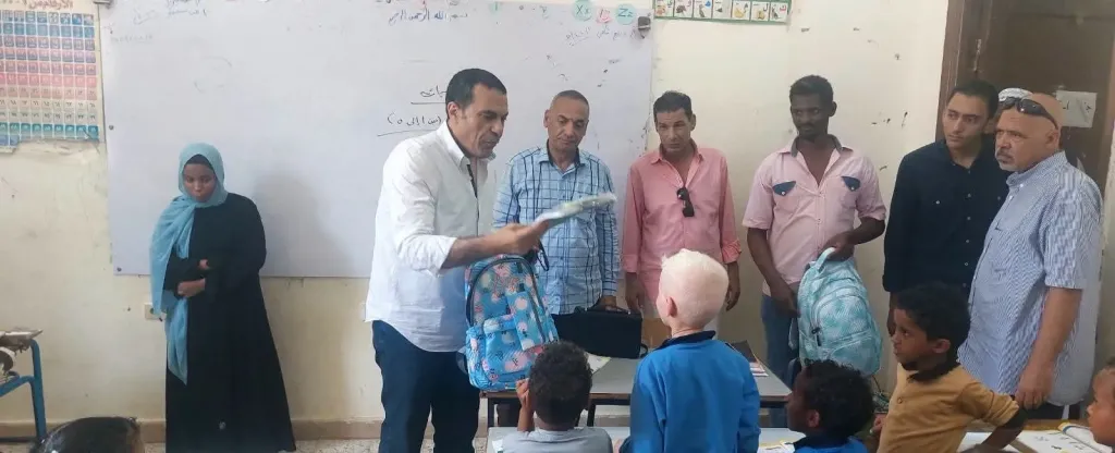 جولة وكيل تعليم البحر الأحمر في مدارس أبو رماد