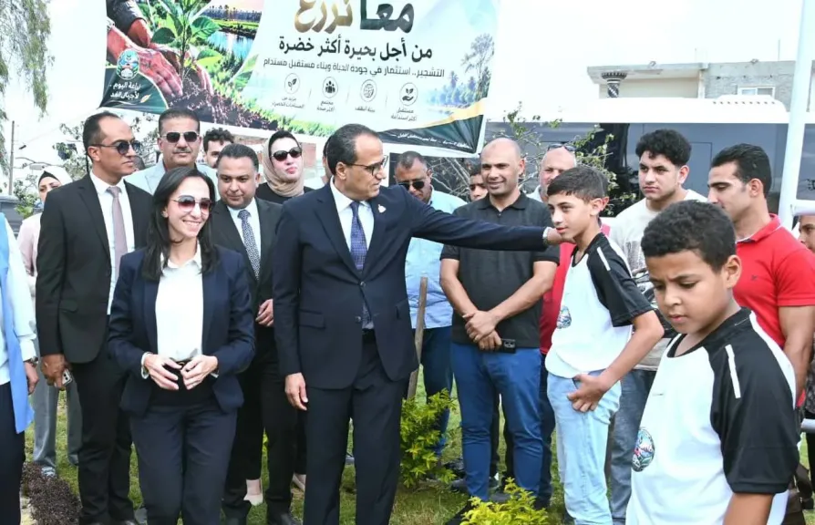 جولة الدكتورة جاكلين عازر، محافظ البحيرة