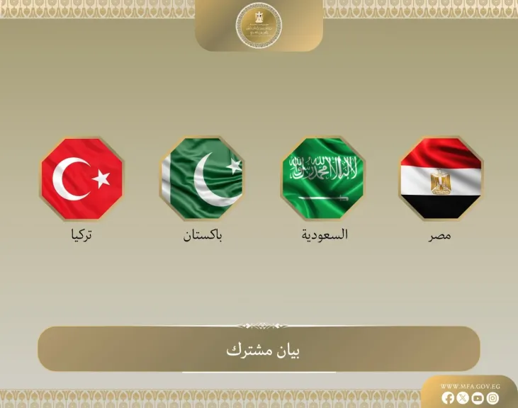 الاجتماع التشاوري الرباعي لمصر والسعودية وباكستان وتركيا